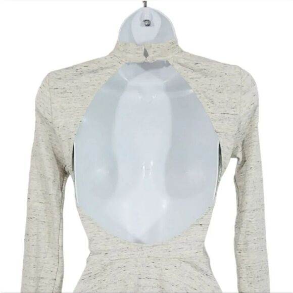 American Apparel Violette Skater Dress in Heathered Gray Size Small - Picture 5 of 12